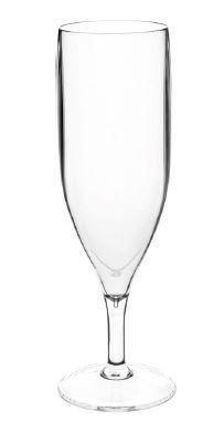 Flûte Champagne Incassable | Lot de 6 Flûtes En Tritan 17 cl