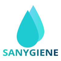 logo Sanygiene, vente de produits et solutions nettoyage, sanitaire, hygiène