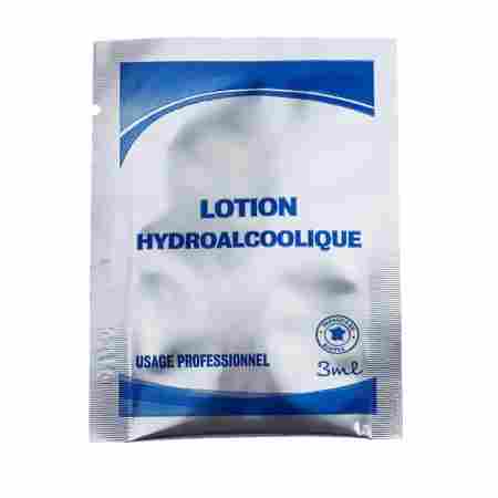 Lotion Hydroalcoolique en dosettes 3 ml : boite de 500 pièces