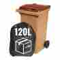 Housse Container 120 litres | Forte Résistance | Epaisseur 40µ - par carton de 100 pièces